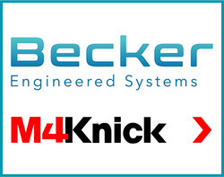 Becker Engineered Systems and M4 Knick logo